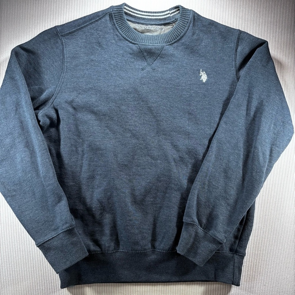 U.S. Polo Assn. Men's‎ Dark Blue Crewneck Sweatshirt